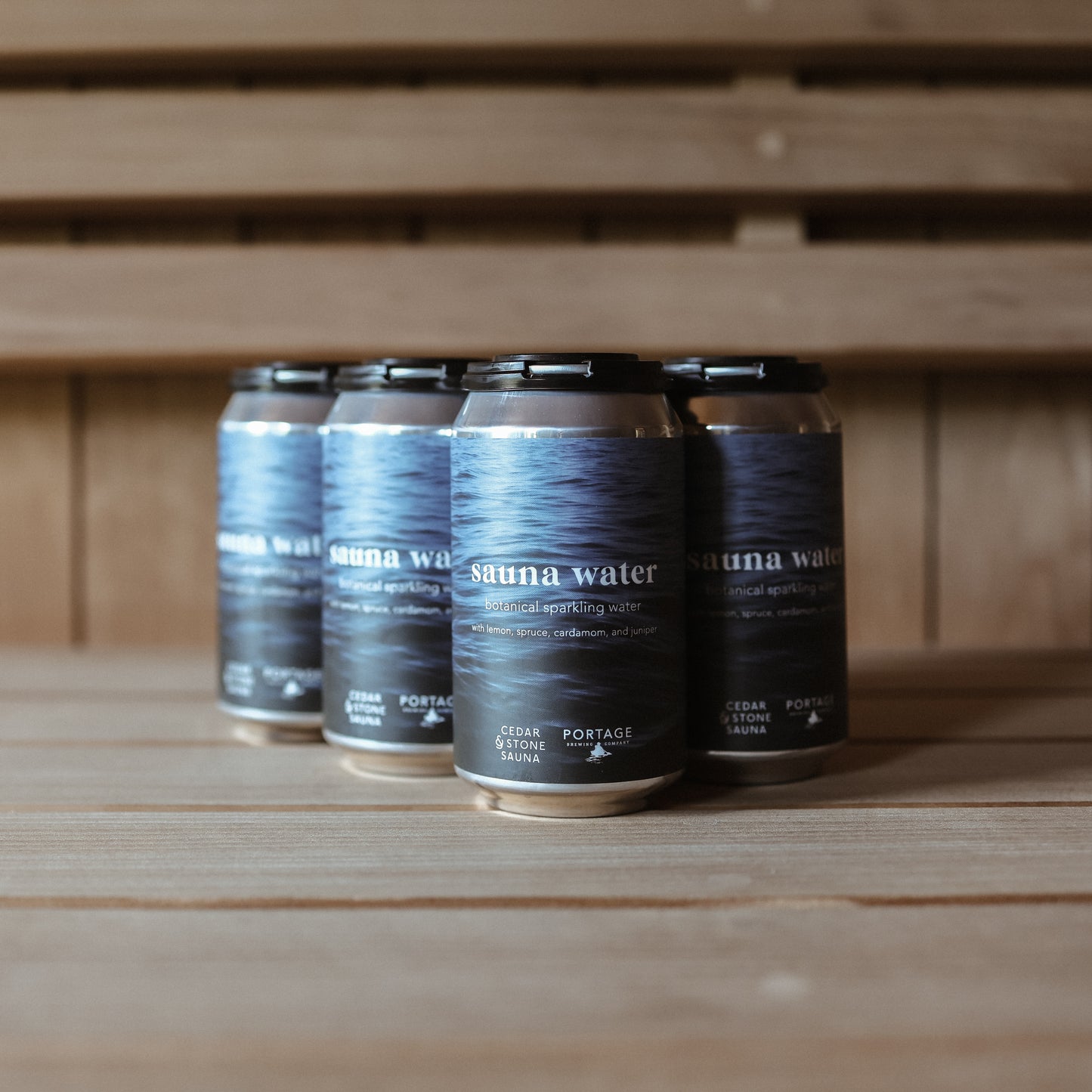 Sauna Water, Botanical Sparkling Water